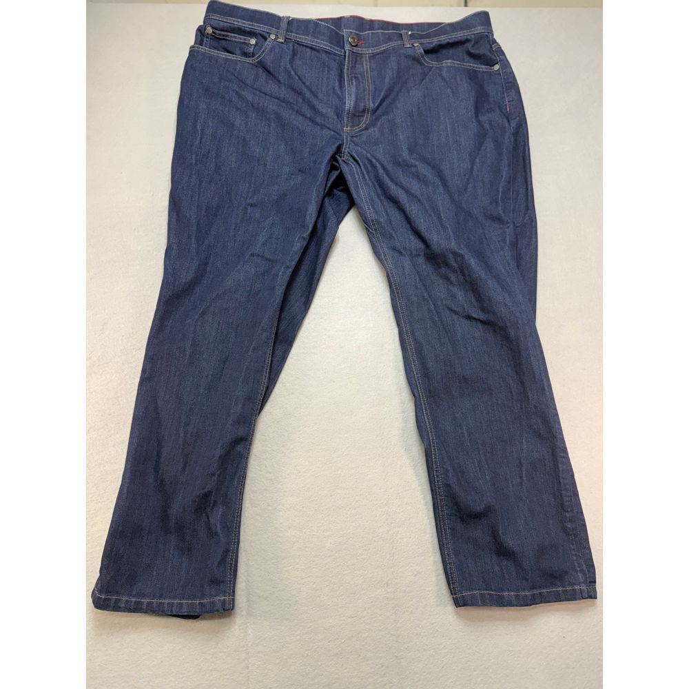 LL Bean Dark Wash Denim Jeans Comfort Fit Classic Style‎ 40x29, casual, preppy
